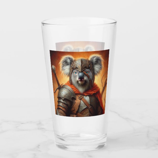 Copo De Pint Guerreiro Koala Fantasy (Frente)