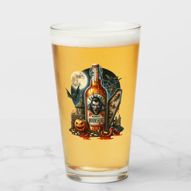 Copo De Pint Halloween Beer (Frente (Preenchido))