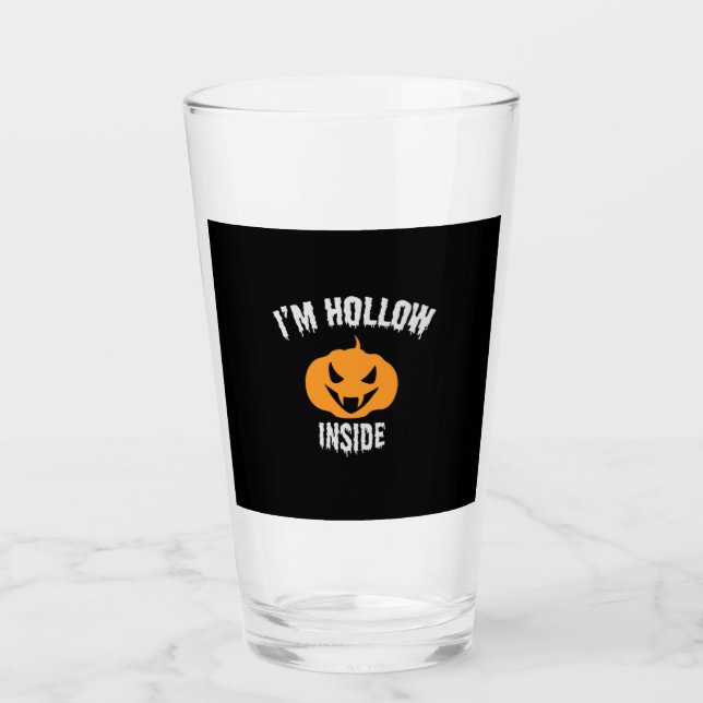 Copo De Pint Halloween Eu Sou Dentro Hollow Aniversário (Frente)