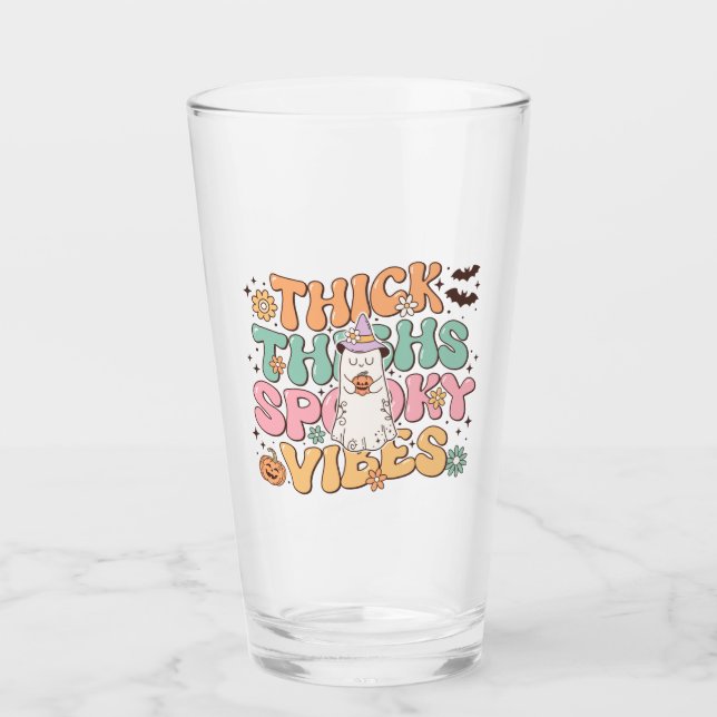 Copo De Pint Halloween Humor Spooky (Frente)