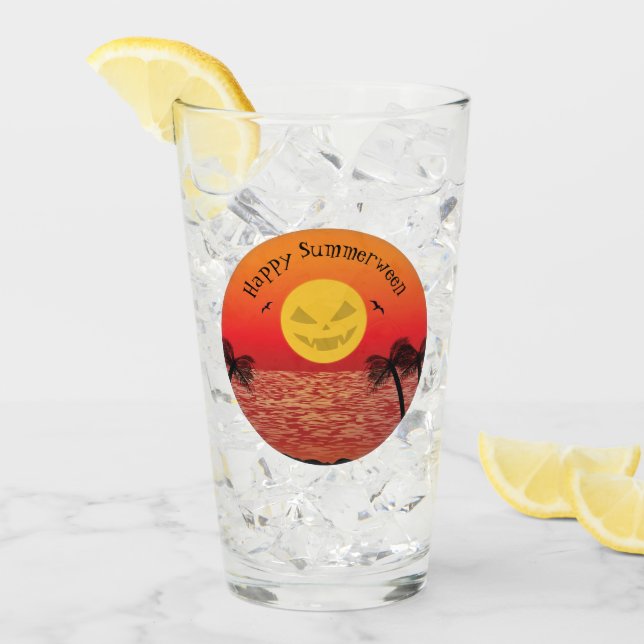 Copo De Pint Halloween tropical (Gelo frontal)