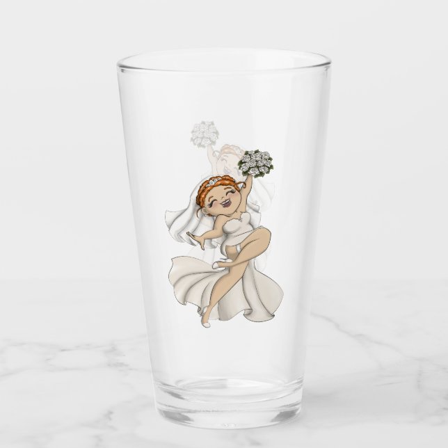 Copo De Pint Happy Bride 03 (Frente)