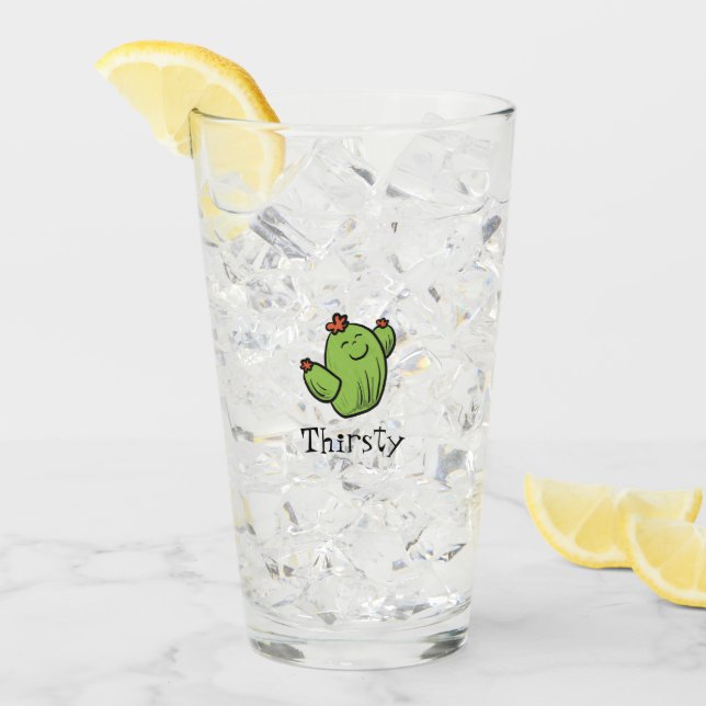 Copo De Pint Happy Cactus (Gelo frontal)