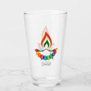 Copo De Pint Happy Diwali Glass