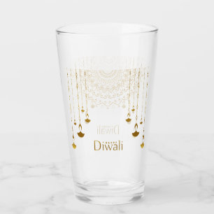 Copo De Pint Happy Diwali Glass