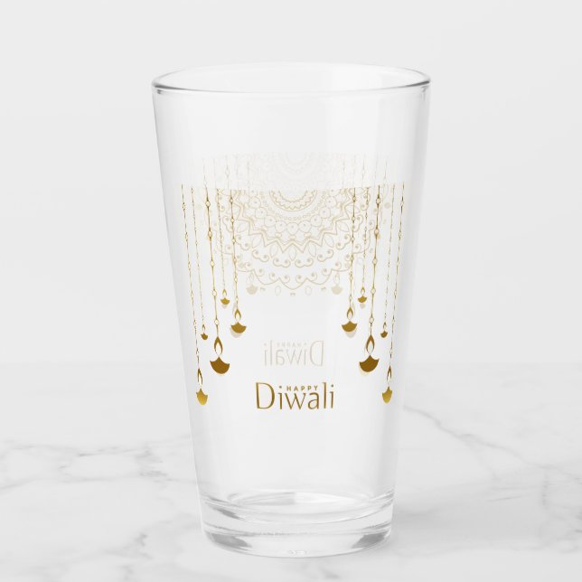 Copo De Pint Happy Diwali Glass (Frente)