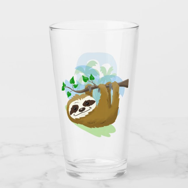 Copo De Pint Happy Tree Sloth (Frente)