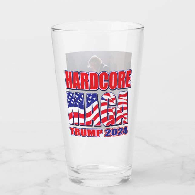 Copo De Pint Hardcore Maga (Frente)