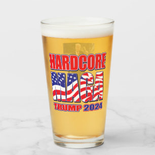 Copo De Pint Hardcore MAGA Trump 2024