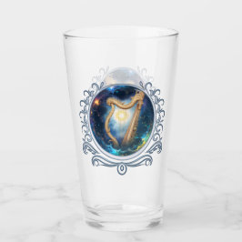 Copo De Pint Harpa Celestial dos Céus Ligados à Lua.