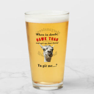 Copo De Pint Hawk tuah cuspindo lama barware personalizado