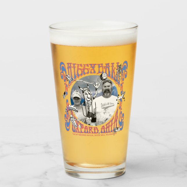 Copo de Pint Higgyball Gótico (Frente (Preenchido))