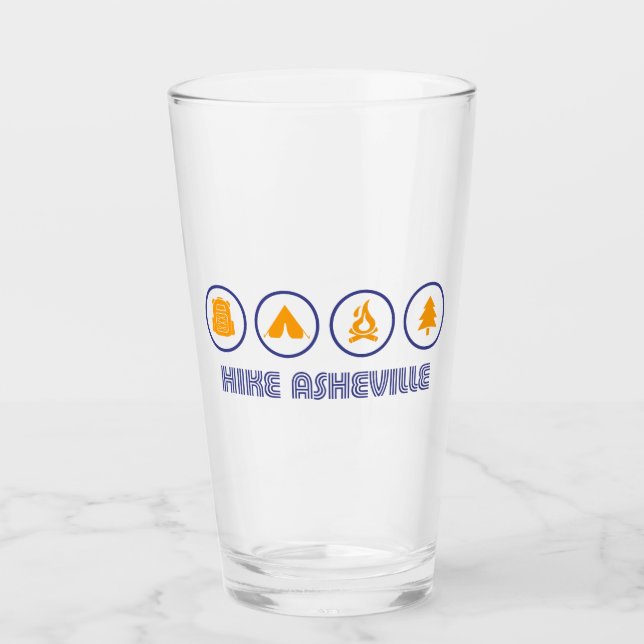 Copo De Pint Hike Asheville Carolina do Norte (Frente)