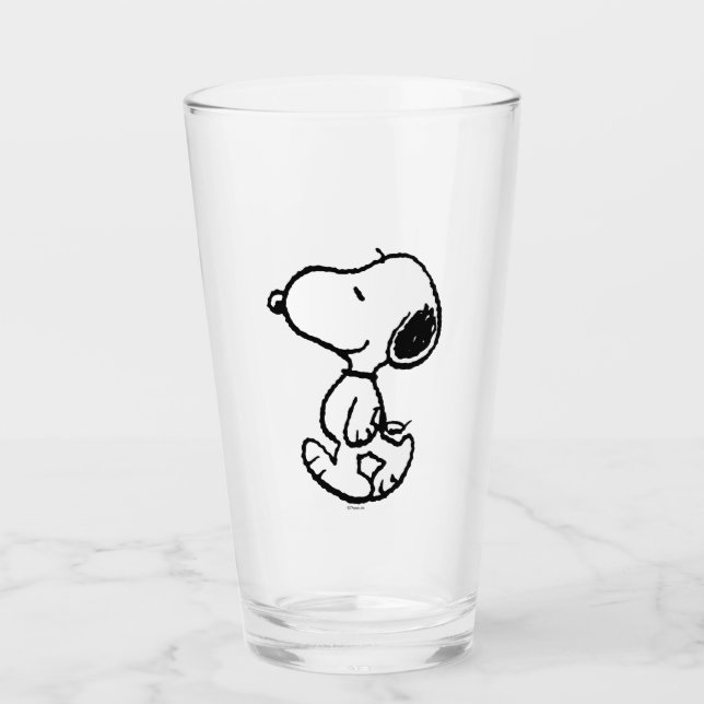 Copo De Pint Histórias em quadrinhos Clássicas do Snoopy (Frente)