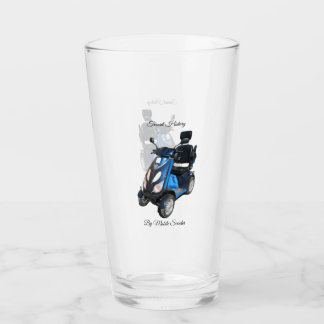 Copo De Pint Histórico de Trânsito por Vidro de Scooter Móvel