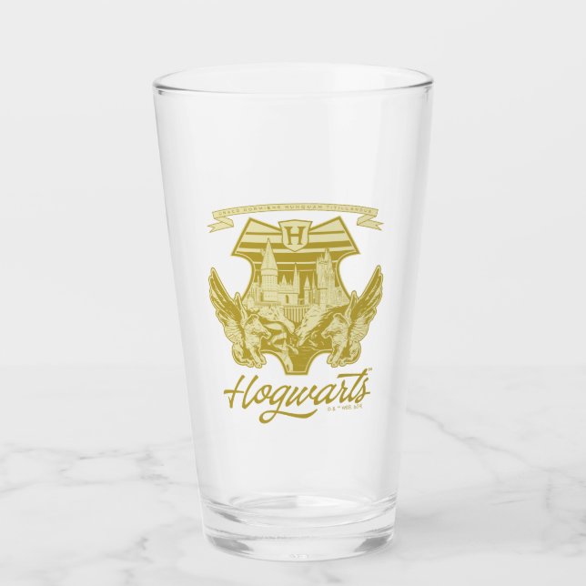 Copo De Pint HOGWARTS™ Winged Shield Graphic (Frente)