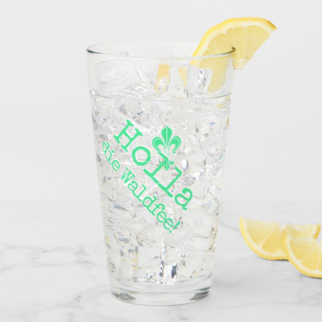 Copo De Pint Holla, die Waldfee! Fleur de lis (Gelo traseiro)