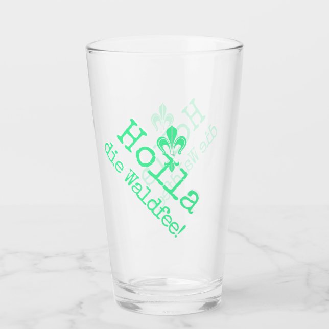 Copo De Pint Holla, die Waldfee! Fleur de lis (Frente)