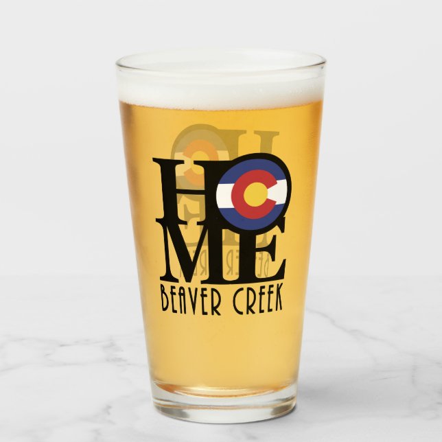 Copo De Pint HOME Beaver Creek (Frente (Preenchido))