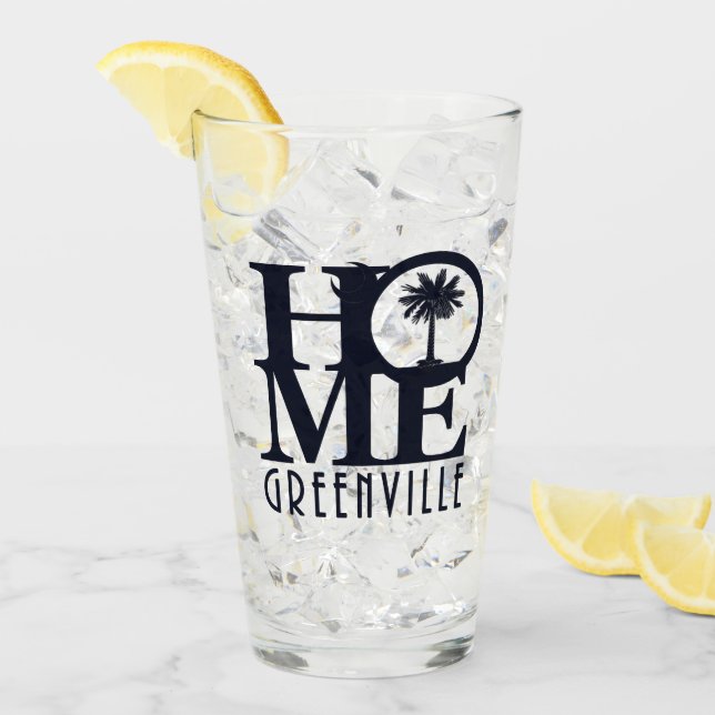 Copo De Pint HOME Greenville SC (Gelo frontal)