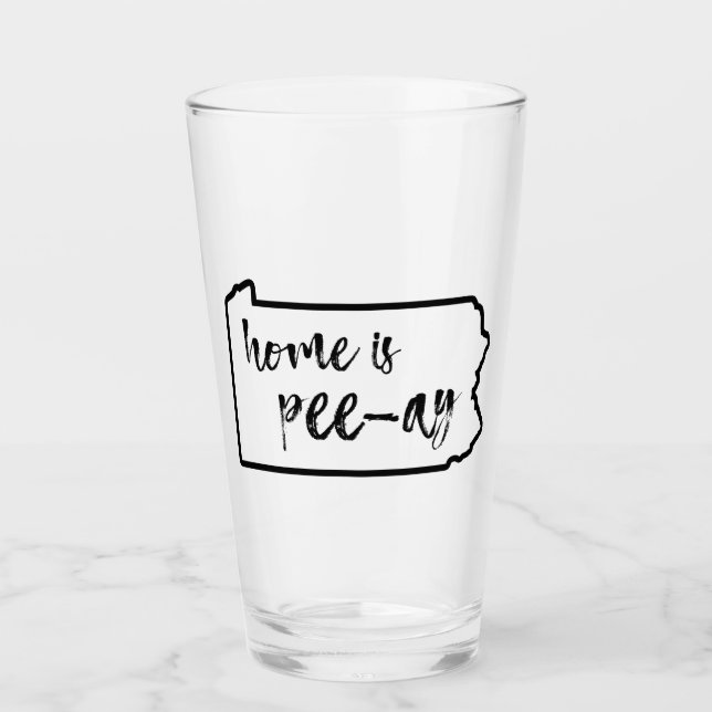 Copo De Pint Home Is Pee-Ay Pensilvânia (Frente)