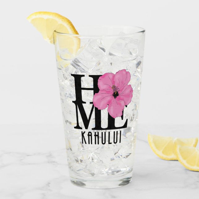 Copo De Pint HOME Kahului Pink (Gelo frontal)