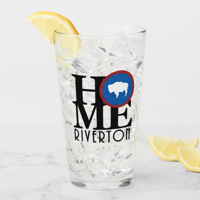 Copo De Pint HOME Riverton Wyoming (Gelo frontal)