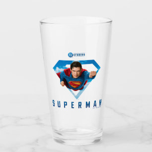 Copo De Pint Homem de Aço em Voo