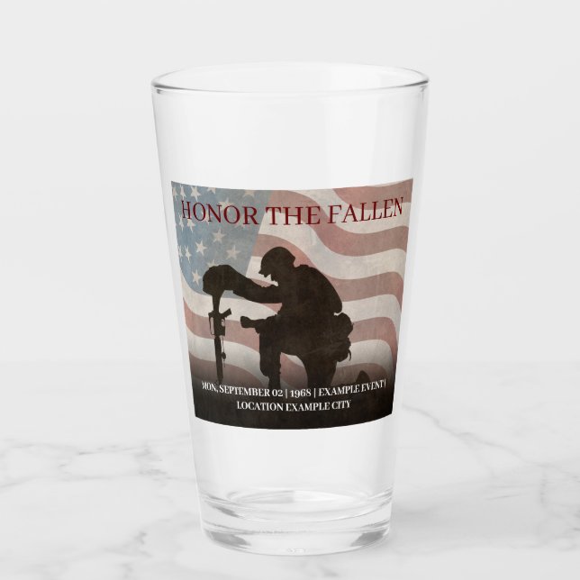 Copo De Pint Honor The Fallen (Frente)