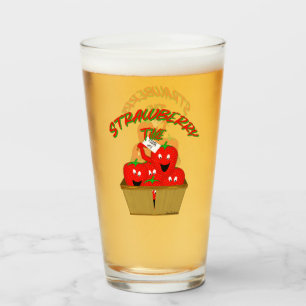 Copo De Pint Horário de Morango!