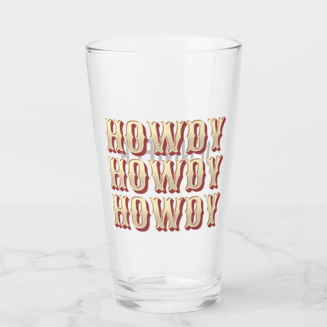 Copo De Pint Howdy Howdy Howdy (Frente)