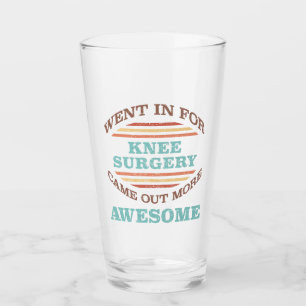 Copo De Pint Humor de Recuperação de Cirurgia do Joelho