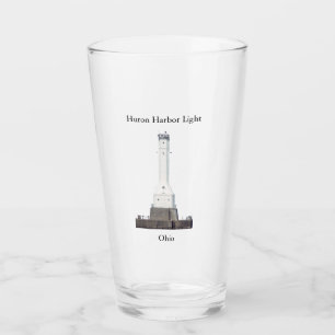 Copo De Pint Huron Harbour Light glass