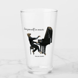 Copo De Pint Hyena Piano Music Player Fantasy Art Tumbler