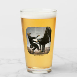 Copo De Pint Hyena Piano Music Player Fantasy Bebendo Glass