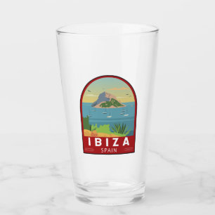 Copo De Pint Ibiza Espanha Vintage Art
