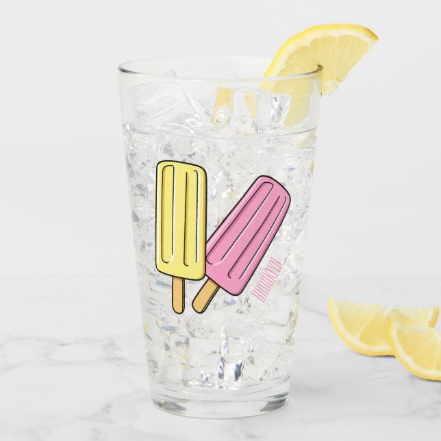 Copo De Pint Ice pop cartoon (Gelo traseiro)