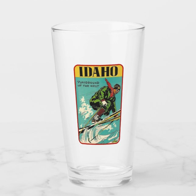 Copo De Pint Idaho - Vidro Da Pint (Frente)