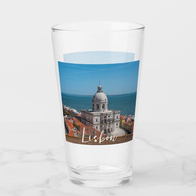 Copo De Pint Igreja de Papais noeis Engrácia em Lisboa, Portuga (Frente)