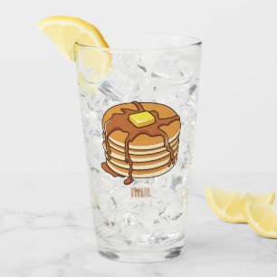 Copo De Pint Ilustração de desenho animado de Pancake