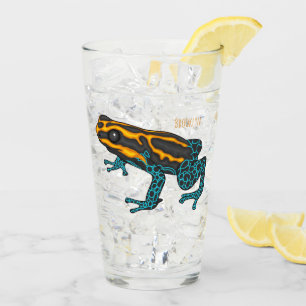 Copo De Pint Ilustração de desenho do sapo Dart Veneno