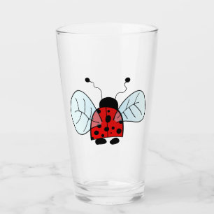 Copo De Pint Ilustração de Joaninha Fofa