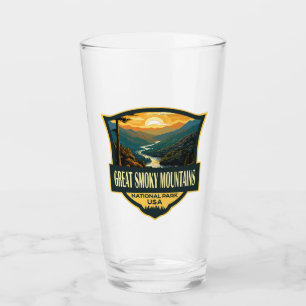 Copo De Pint Ilustração do Parque Nacional das Montanhas do Enf