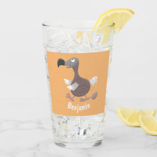 Copo De Pint Imagem engraçada de desenho animado de pássaro dod