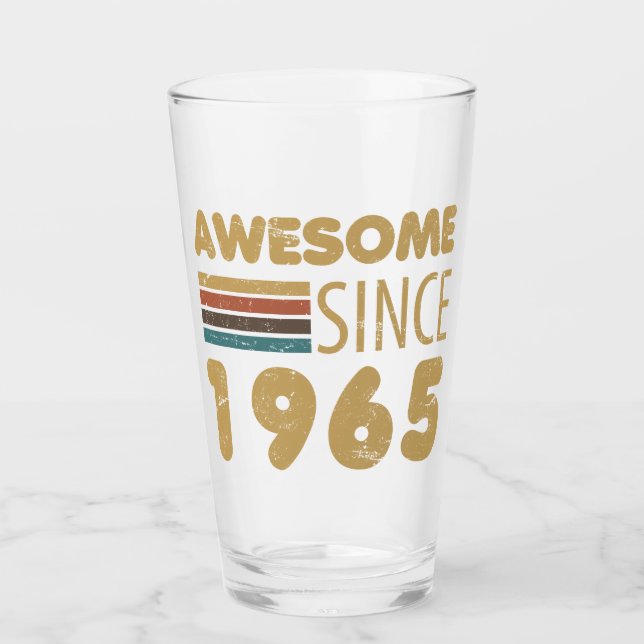 Copo De Pint Incrível desde 1965 60º Aniversário (Frente)