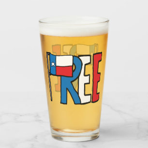 Copo De Pint Independência Livre do Texas