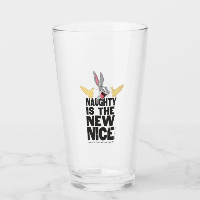 Copo De Pint INSETOS BUNNY™ "Naughty Is The New Nice" (Frente)