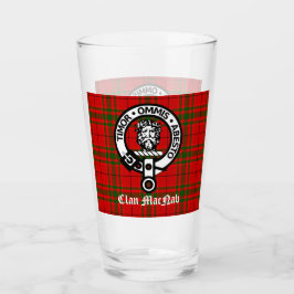 Copo De Pint Insígnia do Clan MacNab e Tartan  