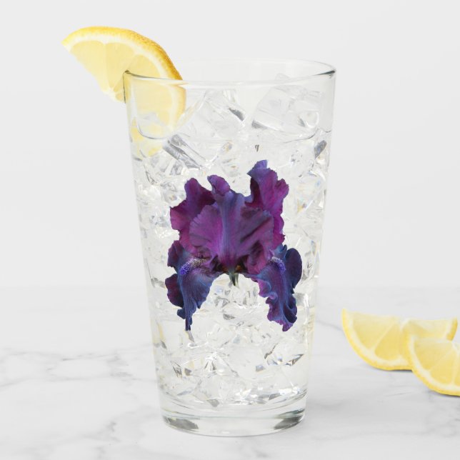 Copo De Pint Iris Bloom, Roxo Escuro, (Gelo frontal)