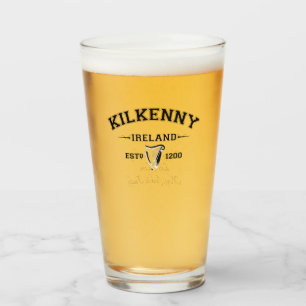 Copo De Pint irlandês County Kilkenny Irlanda Texto Personaliz